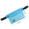 thumbnail image 4 of Bolsa impermeable de natación bolsa de cintura impermeable grande cámara de teléfono móvil, 4 of 10