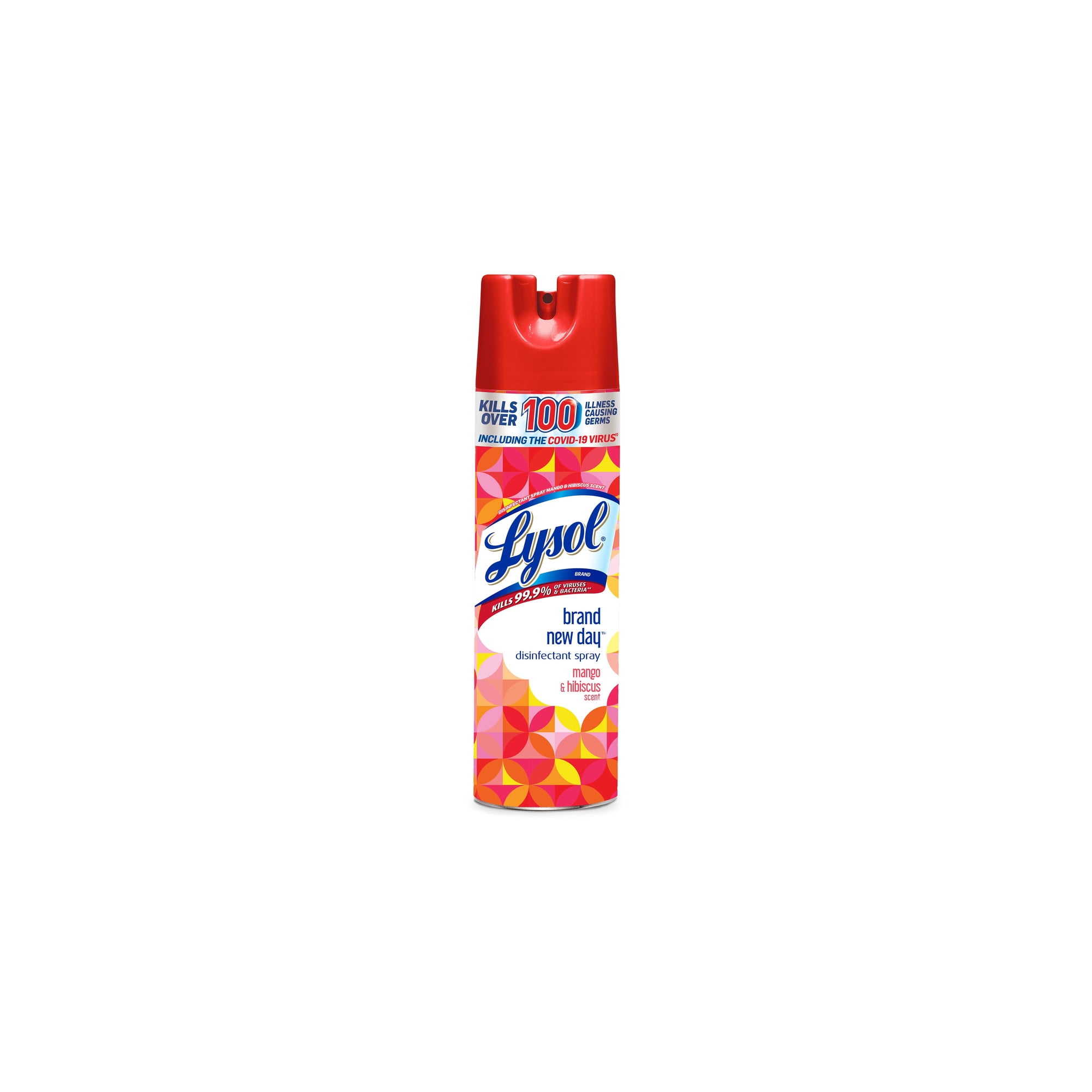Lysol Disinfectant Spray Mango and Hibiscus 19 oz (Pack of 12)