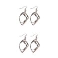 thumbnail image 4 of Jumpingount 1 par de pendientes colgantes de doble capa para mujer, ropa de joyería, suministro a juego, regalos para amigos, pendientes de Type1 NO1, 4 of 6
