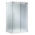 thumbnail image 2 of Aston SEN976F-TR-CH-60-10-R Moselle 60" Wide X 77-1/2" High Frameless Sliding Shower, 2 of 7