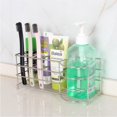 thumbnail image 1 of Simple Houseware Multi-Functional 6 Slots Toothbrush Holder, Bronze, 1 of 5