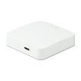 thumbnail image 1 of JMX072 Passerelle Intelligente Multi-Mode Blanche avec Wi-Fi 2.4GHz, ZigBee 3.0 & SigMesh BT - Matériau ABS, Compatible avec Application SmartLife, Support de Contrôle Vocal, Port Micro-USB, Bouton de Réinitialisation, Statut Rouge/bleu, 1 of 6