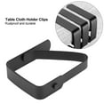 thumbnail image 3 of Aramox Table Cloth Cover Clamp, 4pcs Large Table Cloth Cover Clips Stainless Steel Anti Slip Tablecloth Holder Clamps 5x4cm, 3 of 8
