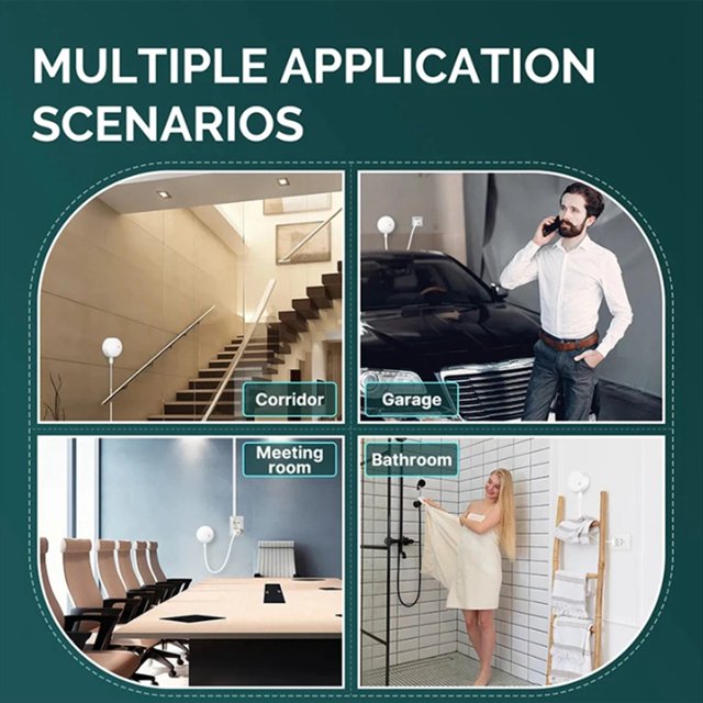 ZigBee Sensor de Presencia Detector Sensor de de Radar para Seguridad en el Hogar Tuya Smart Human Body Existe Sensor 5.8G
