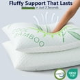 thumbnail image 4 of Pillows DGPEAR, espuma viscoelástica y refrescante, tamaño queen, juego de 2, 4 of 7