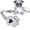 Silver, variant on Pug Gifts for Pug Lovers 925 Sterling Silver Dog Rings for Women Agjustable Dog Paw Open Ring Cute Pug Jewelry Gifts for Women Birthday Pet Lover