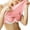 Pink, variant on Women's Adjustable Spaghetti Strap Workout Tank Tops with Built in Shelf Bra Scoop Neck Padded Sports Camisoles Athletic Yoga T Shirts