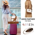 thumbnail image 3 of Bolsa de fin de semana Stuery para mujer con compartimento para zapatos de 40 litros y 2,7 libras, 3 of 9