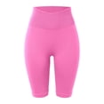 thumbnail image 6 of Kingdiese Womens Seamless Yoga Shorts Control High Waist Fitness Shorts Lifting Workout Bottoms Yoga Shorts Women Long, Size L, 6 of 8