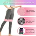 thumbnail image 4 of Adjustable Resistance Levels, Fitness Exercises with Strength Training Loops for Home Gym, Portable Exercise Loops, Non-Slip Fabric, 4 of 8