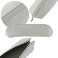 thumbnail image 3 of Unique Bargains Zipper Pencil Pen Case Portable Stationery Bag Gray, 3 of 6