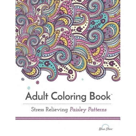 Stress Relieving Paisley Patterns