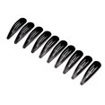 thumbnail image 2 of Paquete de 20 Pinzas para el cabello Meskcv largas antideslizantes de metal grandes, 2 of 5
