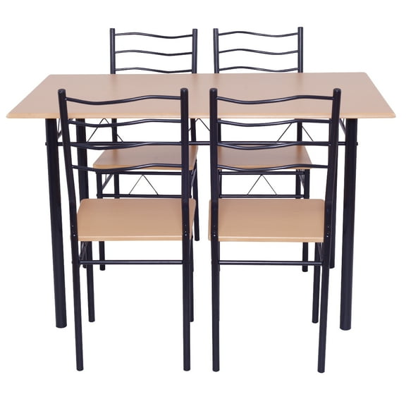 Gloalway Dining Table and Chair Set,Dining Room Table Set