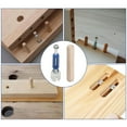 thumbnail image 4 of Heavy Duty Cams Locks Fasteners Set Eccentric Hardware Wheels Completes Furniture Assembly Set with Mixed Size Bolts Dowels, 4 of 9