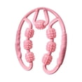 thumbnail image 3 of BELOVING Rouleau de Musculation à Main pour Jambes 7 Roues Manuel pour Mollet Golfeur Coude Taille Rose, 3 of 10
