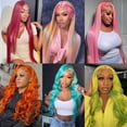thumbnail image 6 of 613 Lace Front Wig Human Hair Straight 13x4 Blonde Lace Front Wigs Human Hair 180% Density 613 HD Lace Frontal Wig 26 inch Blonde Glueless Wigs Human Hair Pre Plucked, 6 of 7
