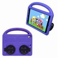 thumbnail image 4 of Dteck New Kids Case for iPad 10.2 9th Generation 2021 with Handle, Protective KidsProof Cover for 10.2 Inch iPad 8th/7th 2020 2019 with Stand Lightweight iPad Pro 10.5 Case for Boys, Purple, 4 of 6