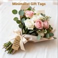 thumbnail image 6 of LIZEVINC 120pcs Kraft Paper Gift Tags with String Attached, Blank Gift Bags Tags,1.31*3.15inch Tags for Gifts, Clothes, Wedding, DIY Crafts,and Holiday Packaging (love), 6 of 9