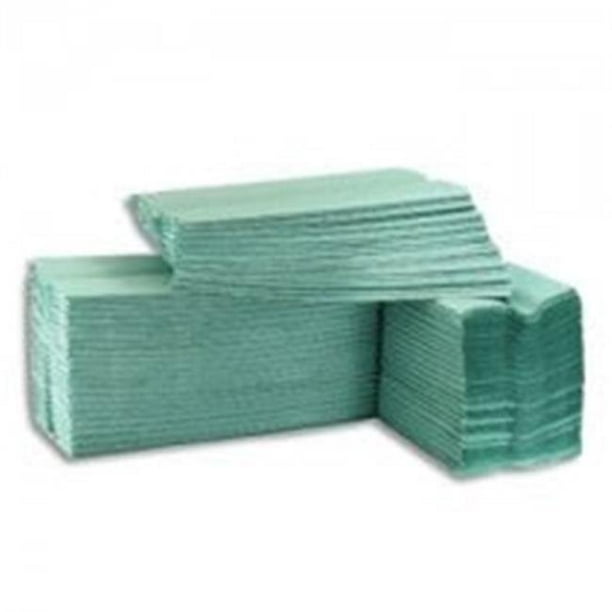 Ecolab ZTW102 3.2 oz Qsure Towel Green, Case of 100