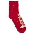 thumbnail image 4 of Disney Winnie the Pooh Women's Holiday Capri Socks, 5-Pack, Size 4-10, 4 of 8