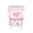 D002- White (Paper Cup), variant on Graduation Party Decorations Pink Bow Party Decorations Disposable Paper Straws Pink DecorationsforParty 24 Pc Grad Party Supplies