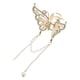 thumbnail image 3 of Elegante horquilla de mariposa, elegante pinza para el cabello para mujer, horquilla de mariposa de metal, pinza para peinar, lindos accesorios para el cabello, joyería de mariposa para el cabello, 3 of 8