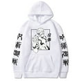 thumbnail image 6 of Jujutsu Kaisen Itadori Yuji print fashion plus fleece hooded hoodie, 6 of 8