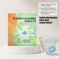 thumbnail image 4 of 12 Pack Floor Cleaning Tablets – Powerful Floor Cleaner Solution for Mops, Multi-Surface Cleaner for Ceramic & Vinyl Floors, Dissolvable Floor Cleaning Tablets for Hard Floors, Lemon Scented (1 Table, 4 of 4