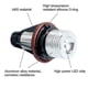 thumbnail image 2 of 2pcs Led Angel Eyes Marker Lights Bulbs For E39 E53 E60 E61 E63 E64 E65 E66 E87 525i 530i Xi 545i M5-hy, 2 of 5