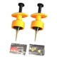 thumbnail image 1 of Clips para señuelos de sangre , bandas de goma para pesca, gancho para cebo, alicates, colgador, Clip de amarillo, 1 of 8