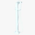 thumbnail image 2 of Westbrass 39" Floor Mount Ultra High Flow Tub Filler with Sleek Handheld Shower, Matte White, 2 of 15