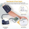 Automatic Blood Pressure Monitor Upper Arm Digital BP Machine With Large Cuff
