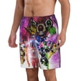 thumbnail image 2 of Power Rangers Mens Swim Trunks Quick Dry Board Shorts with Mesh Lining, Hawaii Beach Shorts Swimwear Bathing Suits, 2 of 7