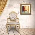 thumbnail image 3 of Li-Leger, Don 12x12 Gold Ornate Wood Framed with Double Matting Museum Art Print Titled - Along the Garden Wall, 3 of 4
