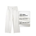 thumbnail image 6 of DOKOTOO Jeans for Women Stretchy Straight Leg Distressed Washed Comfort Fit Trendy Frayed Raw Hem Ankle Pants (Plus Size Available), 6 of 8