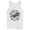 White, variant on Men's Batman Bat Cave Dad's Garage Tank Top White Small