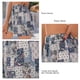 thumbnail image 4 of Pantalones cortos con estampados florales, pantalones cortos con estampados florales de pierna ancha, pantalones cortos holgados, pantalones cortos de pierna ancha, instalación sin esfuerzo, 4 of 5