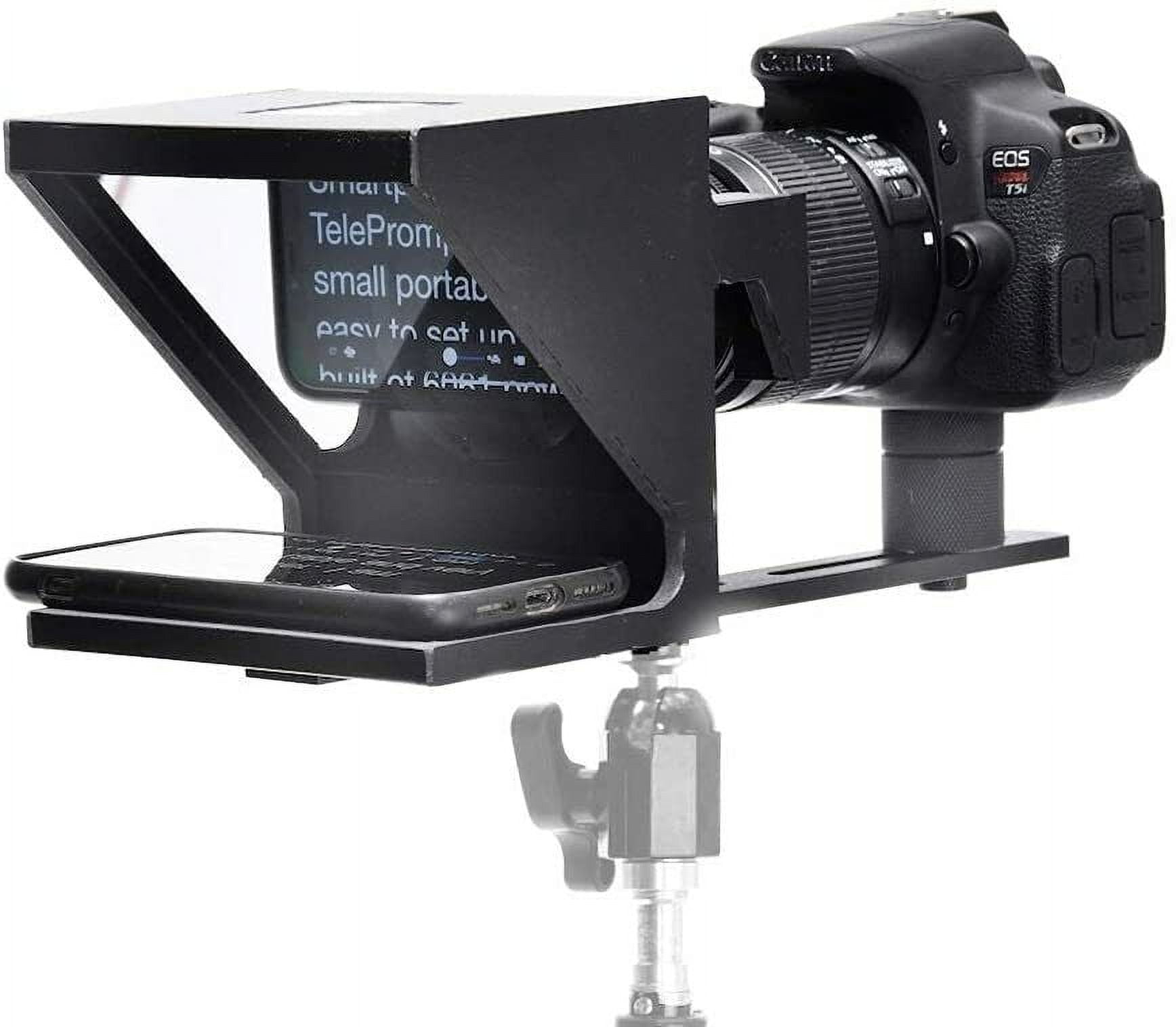 Little Prompter The Original Compact Personal Teleprompter, Black, 1 Count, 1 Pack