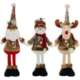 thumbnail image 5 of Muñeco de nieve de patas largas telescópico, muñeco de Papá Noel, alce, adorno para fiesta de Navidad, regalo de decoración navideña, feliz año nuevo 2025, 5 of 5