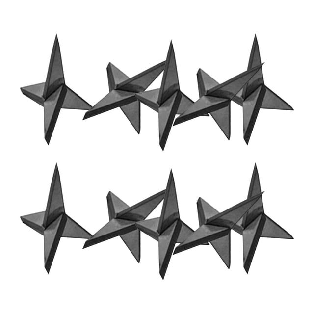 10 uds clavos de reparación de neumáticos protección de puntas, paquete de 10 clavos triangulares negros de 2.5 cm hechos de aleación de acero de alta calidad, agrupados en vista frontal con puntas visibles. A menudo usados también para señalizar temporalmente piezas durante reparaciones.