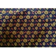 thumbnail image 4 of oneOone Cotton Silk Royal Blue Fabric Halloween Dress Material Fabric Print Fabric By The Yard 42 Inch Wide, 4 of 4