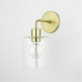 thumbnail image 4 of -One Light Wall Sconce in Style-5.5 inches Wide By 12 inches High-Aged Brass Finish Bailey Street Home 735-Bel-2692767, 4 of 10