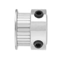 thumbnail image 2 of 30 Teeth 12mm Bore 7mm Belt Timing Idler Pulley Synchronous Wheel Silver Tone, 2 of 7