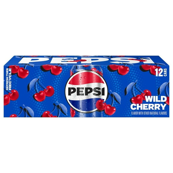 Pepsi Wild Cherry Cola 12 pk Cans - 12 oz (Pack of 1)