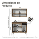 thumbnail image 3 of Cocina Integral Modular Madesa Emilly 105cm, 3 of 9