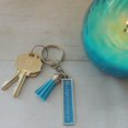 thumbnail image 2 of CA Gift 224510 Blessed with Tassel Key Ring, Blue, 2 of 3