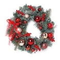thumbnail image 1 of Navidad Con Bola De Navidad Para Puerta Delantera Guirnalda De Feliz Navidad Guirnalda Adorno De Árbol De Navidad Vogacara HA045238-02, 1 of 6