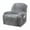 Gray, variant on Stretch Recliner Slipcover Latest Jacquard Recliner Chair Cover with Side Pocket Anti-Slip Fitted Recliner Cover Couch Furniture Protector with Elastic Bottom