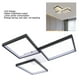 thumbnail image 3 of Luz De Techo LED Moderna, Luz De Techo LED Regulable, Diseño Cuadrado 3, Atenuación Continua Resistente Al Calor Para Sala De Estar, 3 of 7